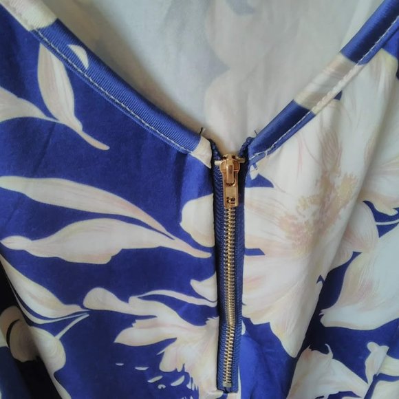 Long zippered Tunic/Tank Top - Picture 2 of 4